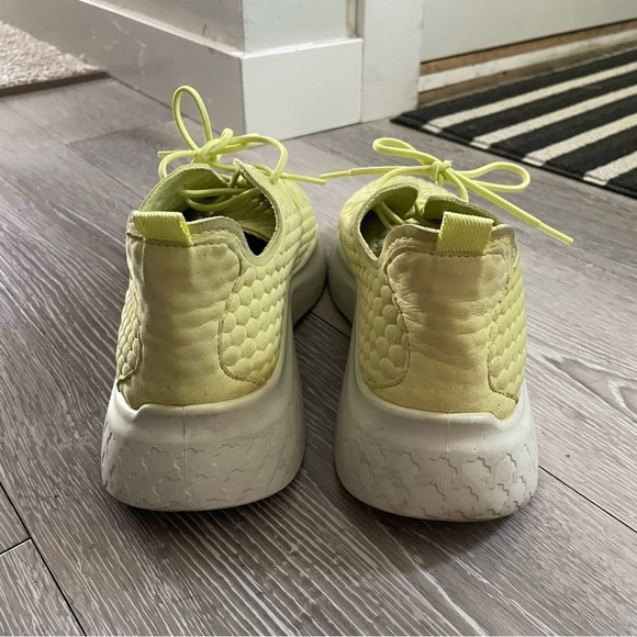 Ecco Therap Lace Sneaker Shoes Lime Green Size 40 - Picture 3 of 8